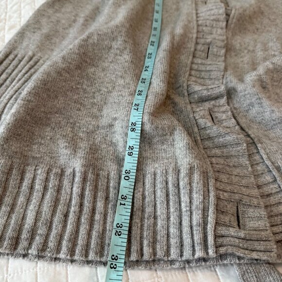 Juicy Couture Womens Gray Cashmere Cardigan Sweater Size S - Picture 11 of 11